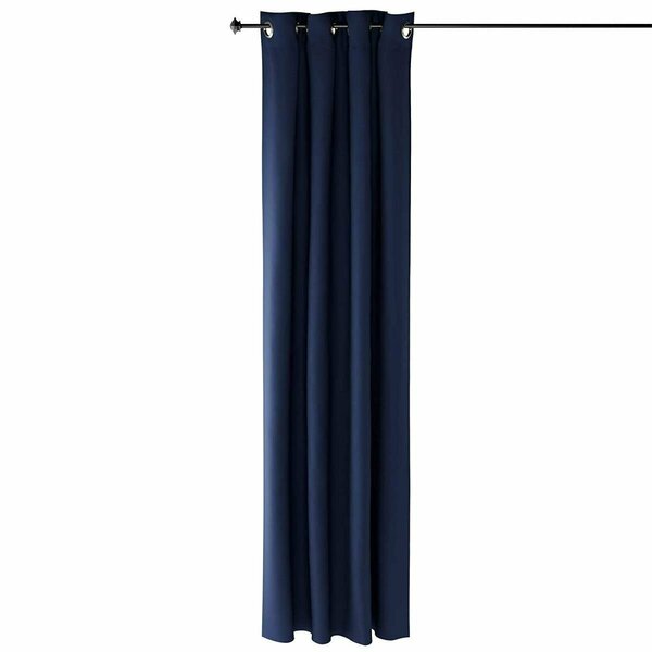 Furinno Collins Blackout Curtain, 52 x 95 in. - 1 Panel - Dark Blue FC66005DBL